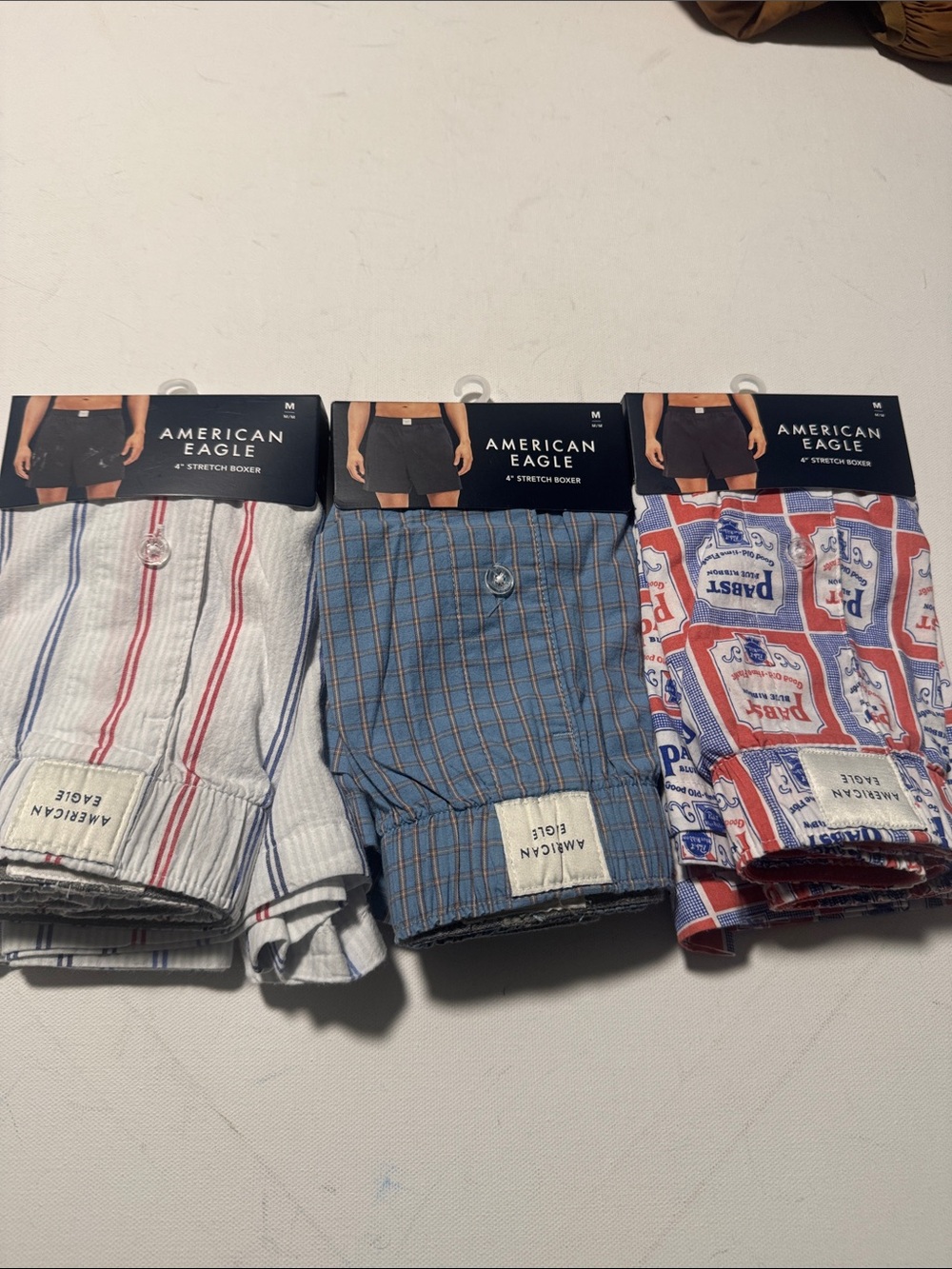 American Eagle Boxers Mens Medium 3 Pack